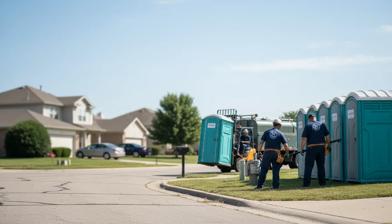 Porta Potty Rental in Frankfort, OH near me